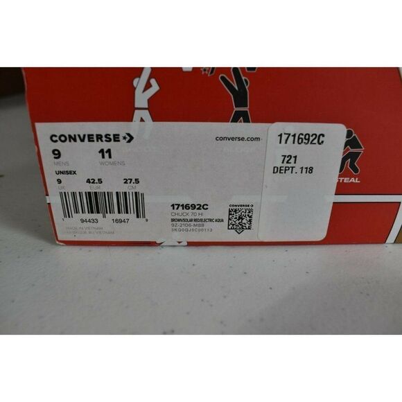 NWB Converse Mens Size 9 NBA JAM Chuck Taylor 70 High Top Casual Shoes 171692C - Picture 10 of 10